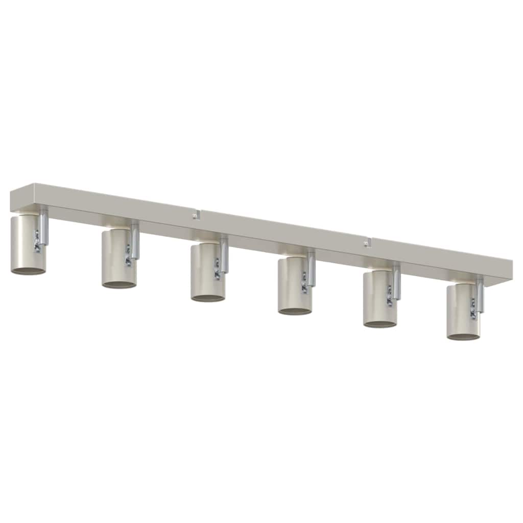 Faretto da soffitto Nichel 73 x 6,5 x 11,5 cm Metallo