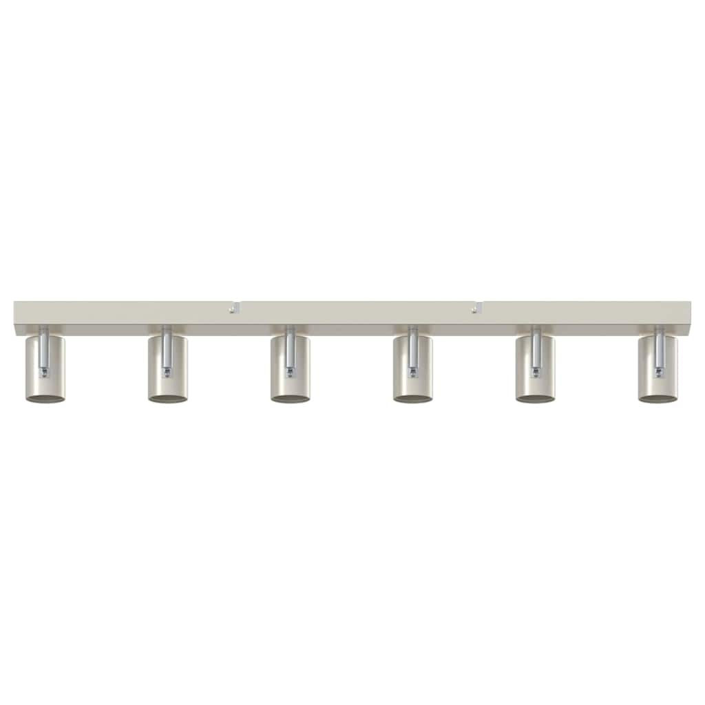 Faretto da soffitto Nichel 73 x 6,5 x 11,5 cm Metallo