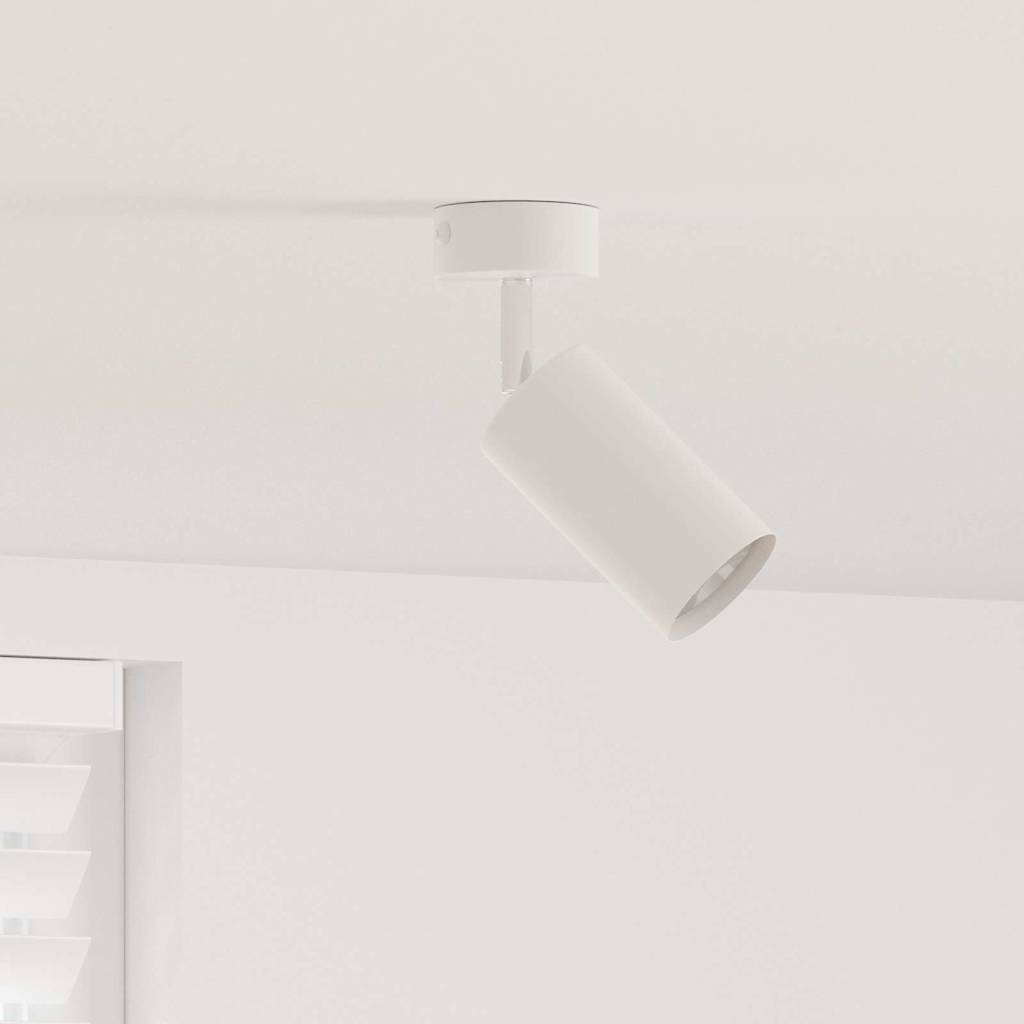 Faretto da soffitto Bianco 6 x 6 x 16 cm Metallo