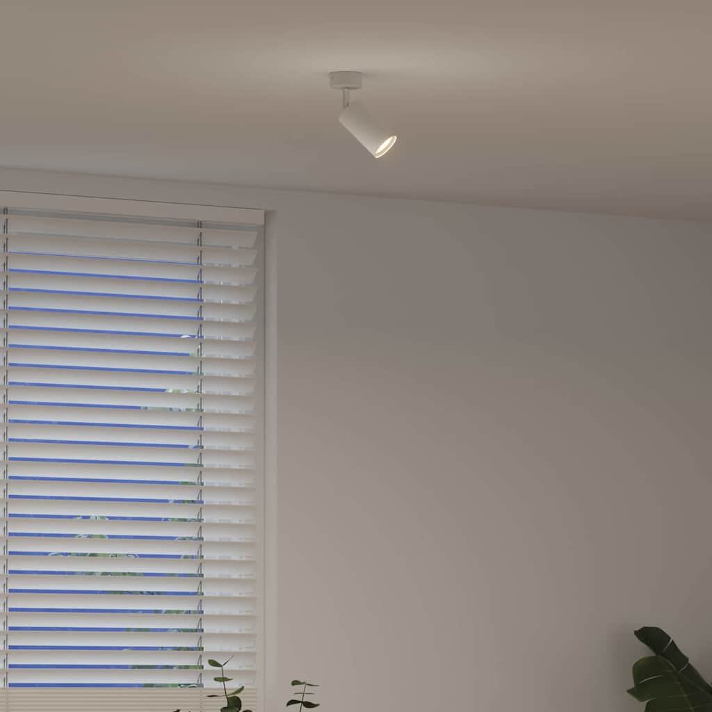 Faretto da soffitto Bianco 6 x 6 x 16 cm Metallo
