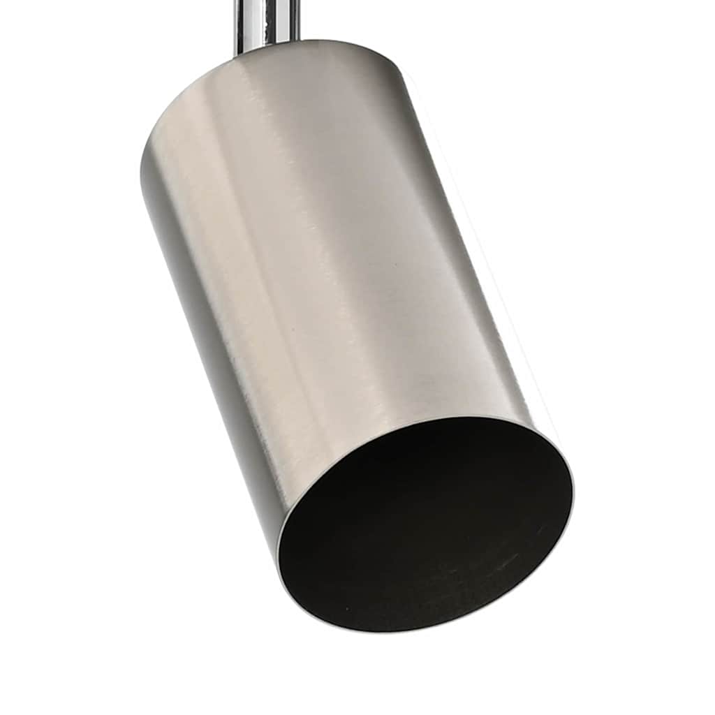 Faretto da soffitto Nichel 6 x 6 x 16 cm Metallo
