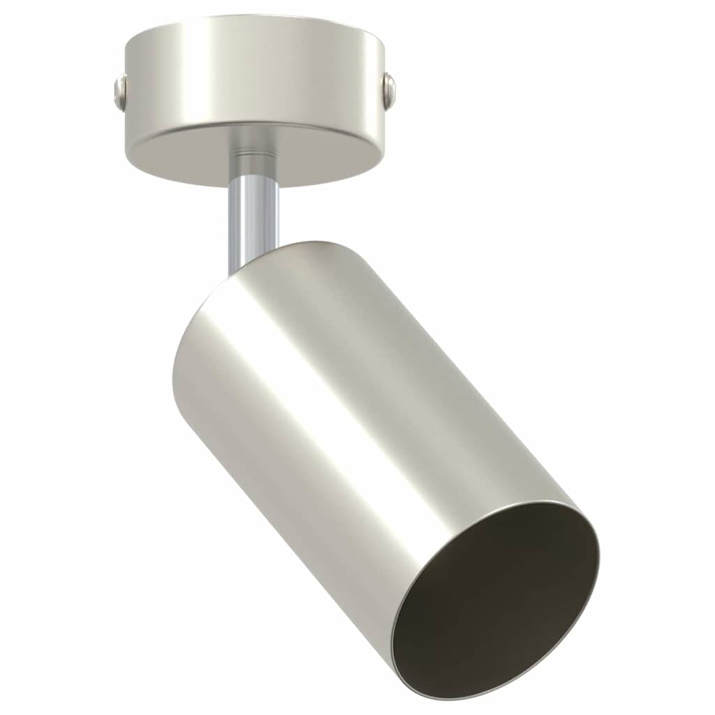 Faretto da soffitto Nichel 6 x 6 x 16 cm Metallo