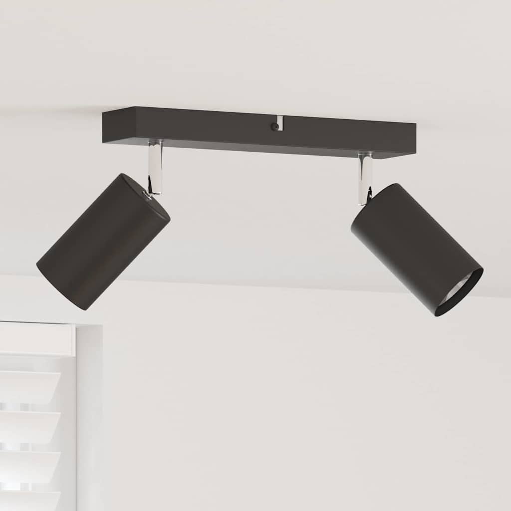 Faretto da soffitto Nero 26 x 6 x 16 cm Metallo
