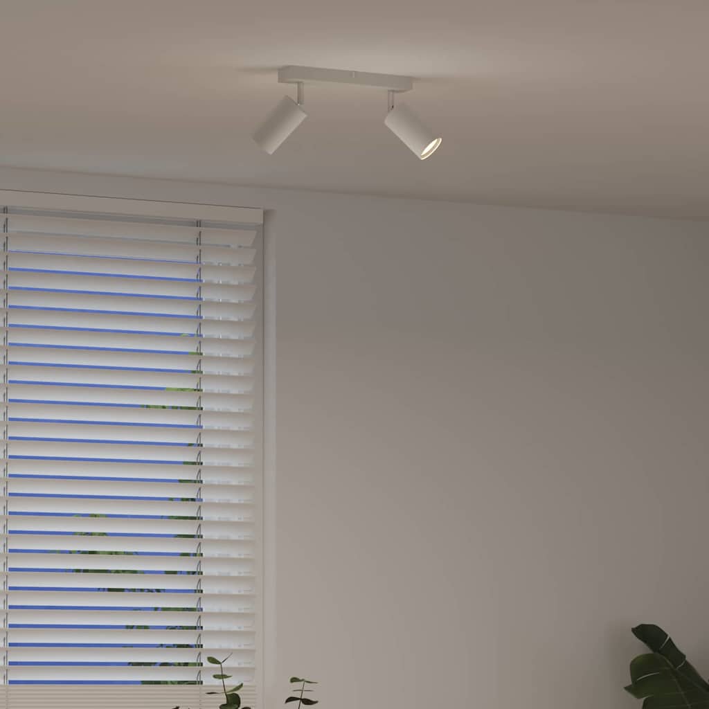 Faretto da soffitto Bianco 26 x 6 x 16 cm Metallo
