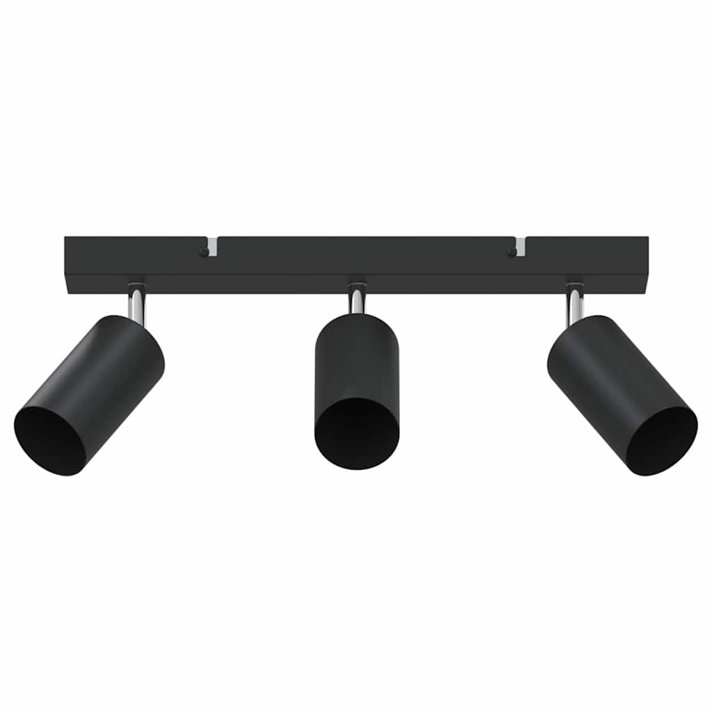 Faretto da soffitto Nero 38 x 6 x 16 cm Metallo