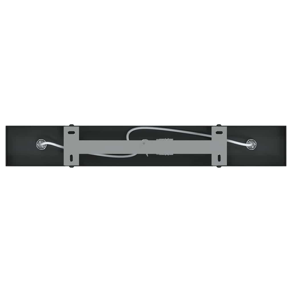 Faretto da soffitto Nero 38 x 6 x 16 cm Metallo