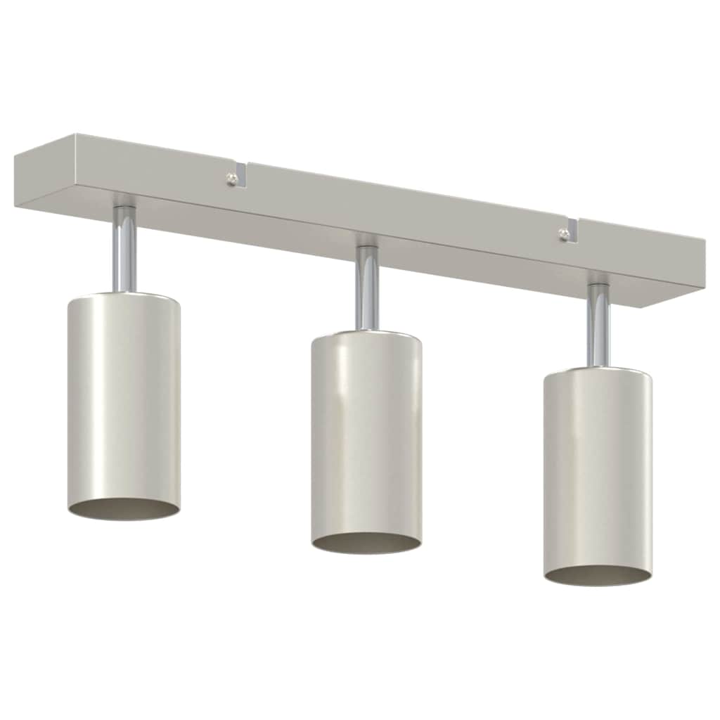 Faretto da soffitto Nichel 38 x 6 x 16 cm Metallo