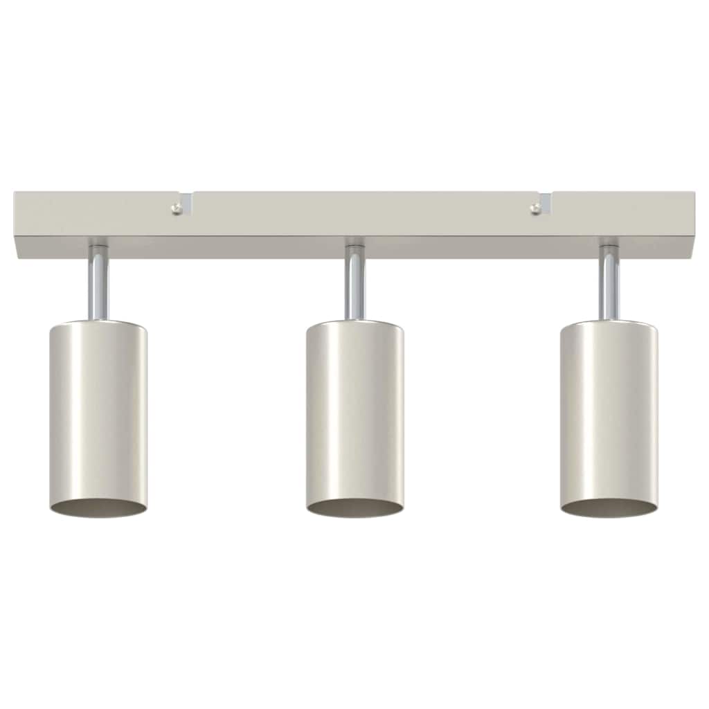 Faretto da soffitto Nichel 38 x 6 x 16 cm Metallo