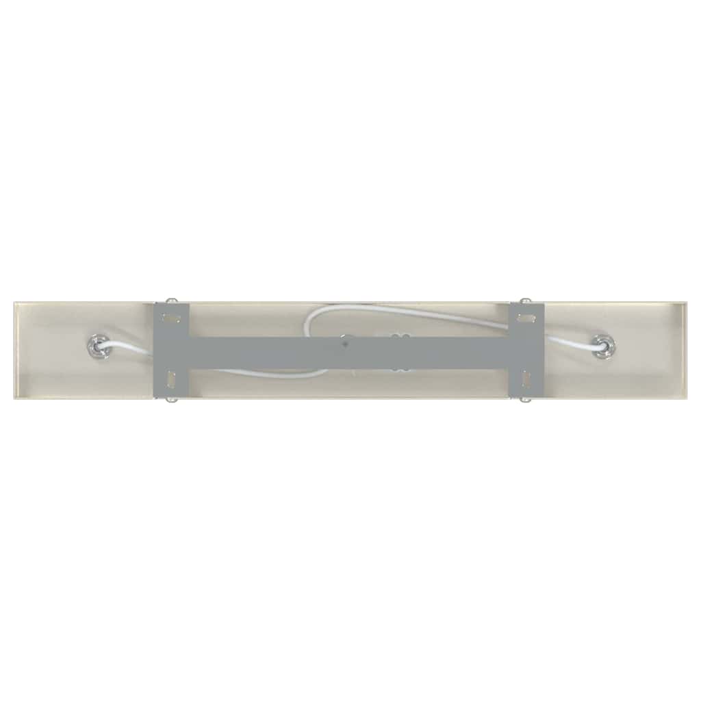 Faretto da soffitto Nichel 38 x 6 x 16 cm Metallo