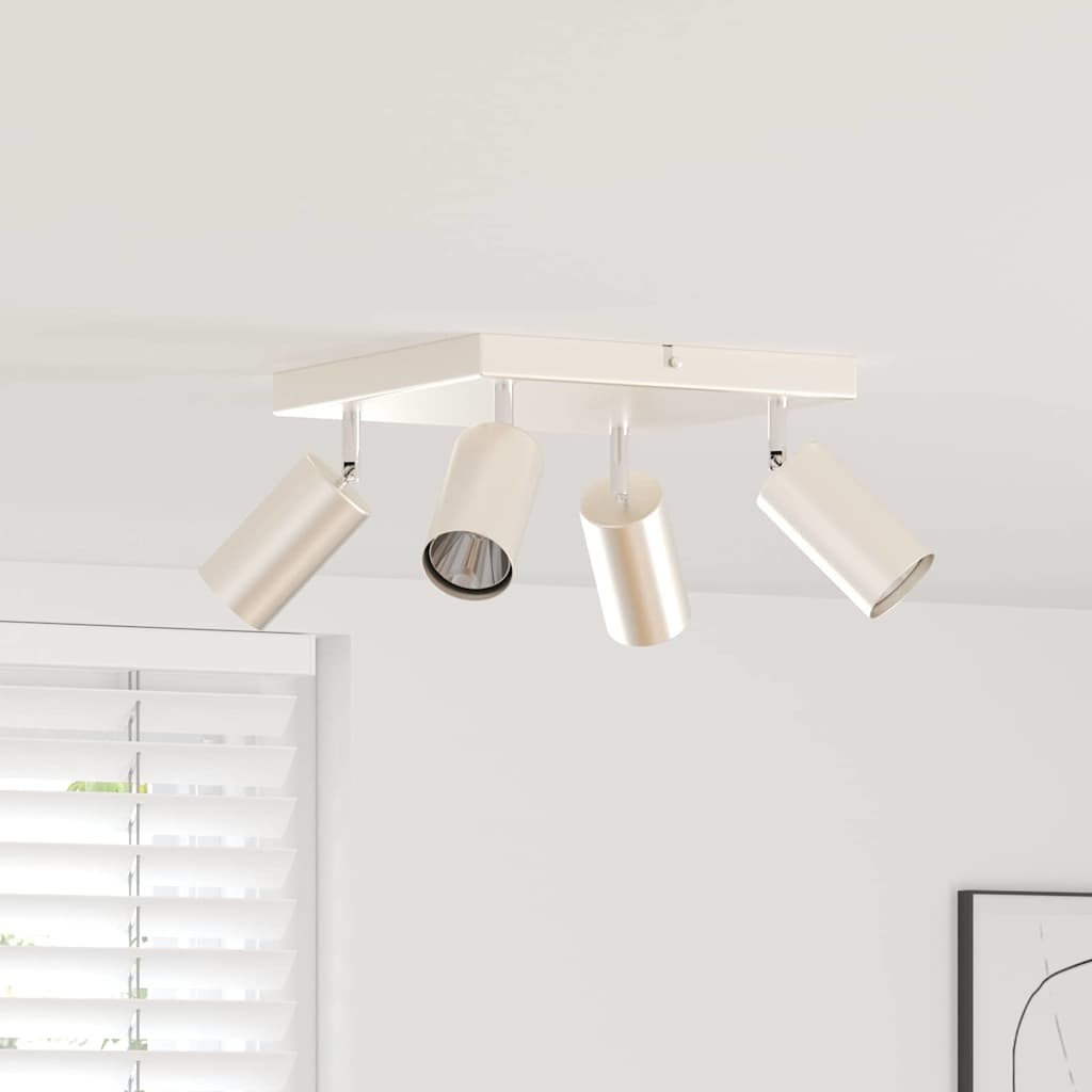 Faretto da soffitto Nichel 26 x 26 x 16 cm Metallo