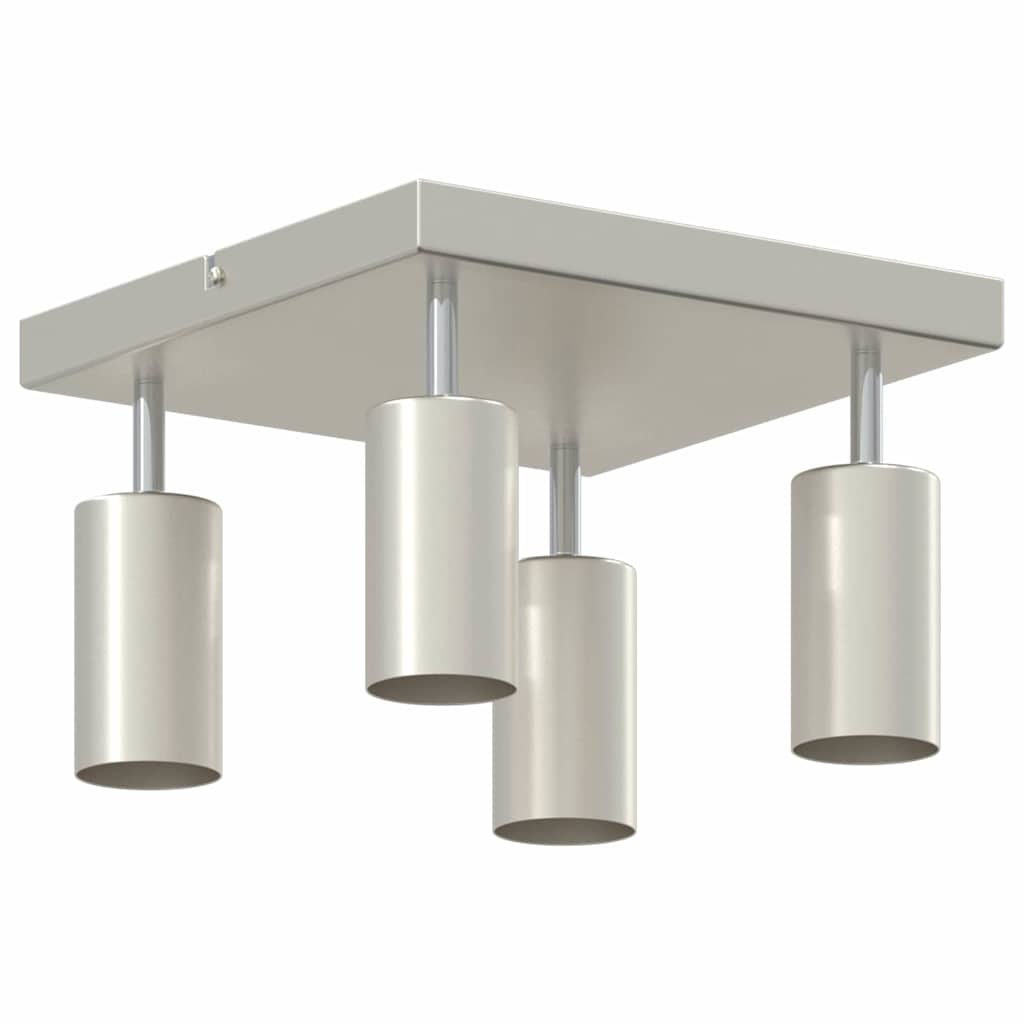 Faretto da soffitto Nichel 26 x 26 x 16 cm Metallo