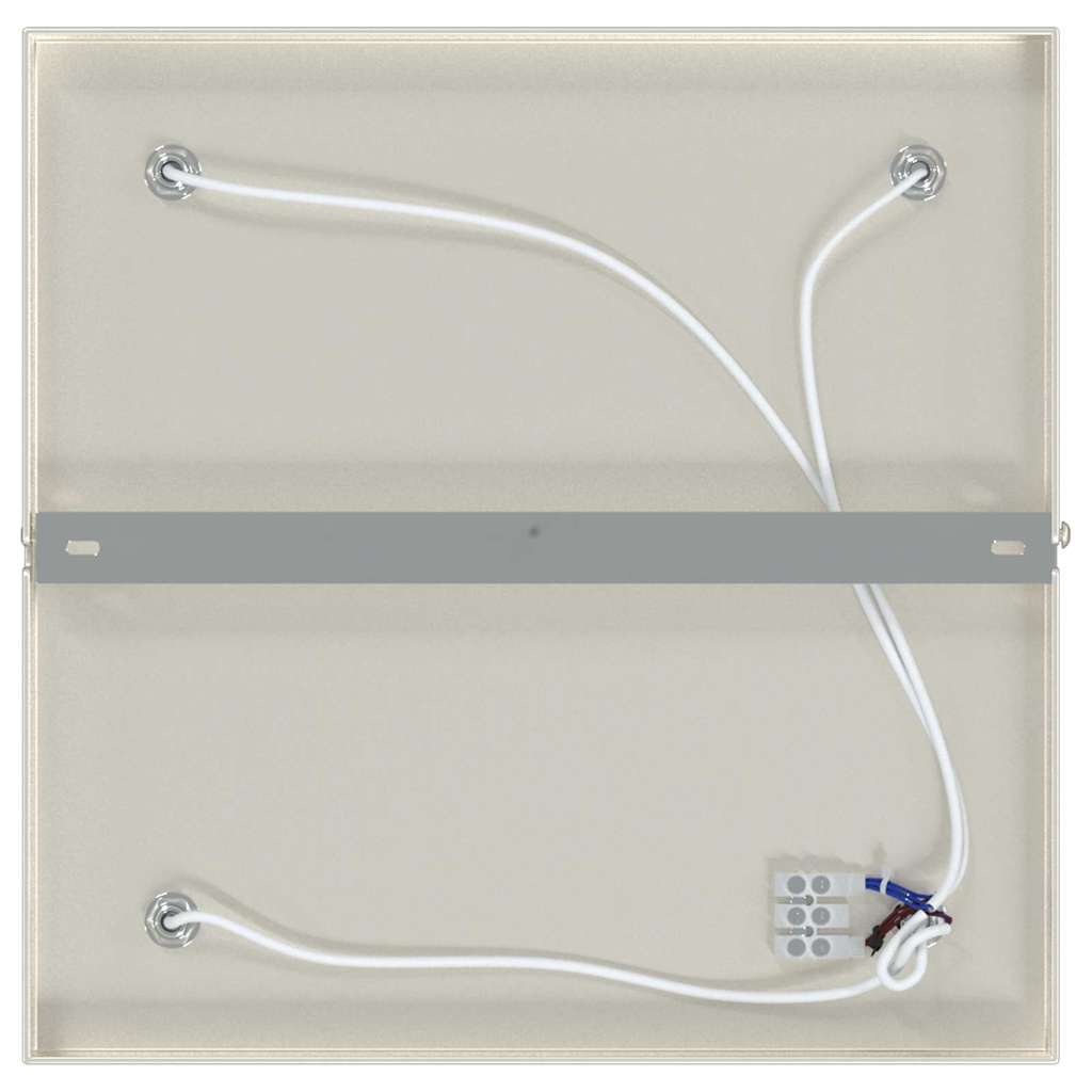 Faretto da soffitto Nichel 26 x 26 x 16 cm Metallo