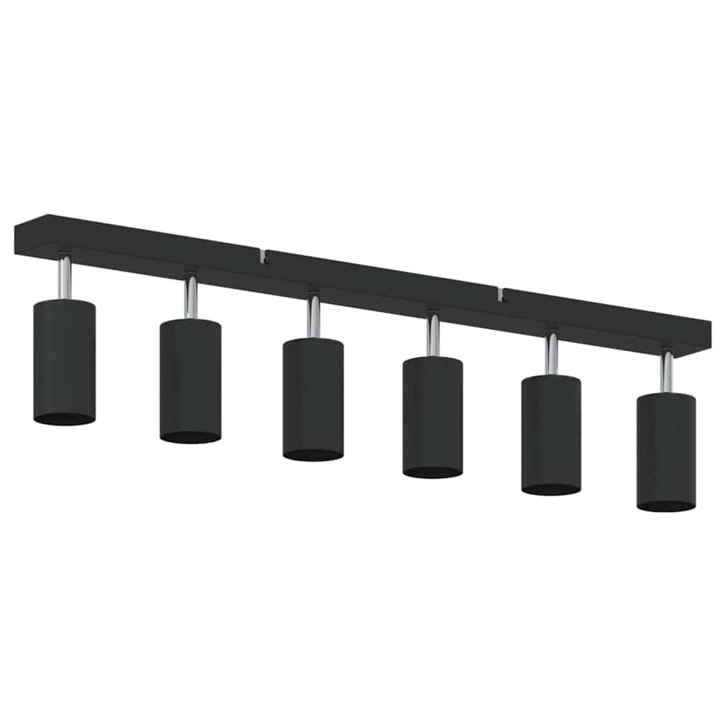 Faretto da soffitto Nero 73 x 6 x 16 cm Metallo