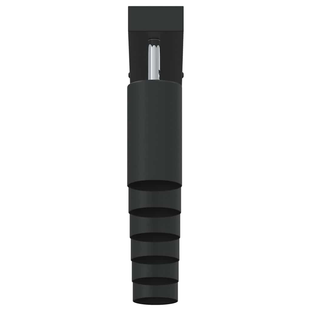 Faretto da soffitto Nero 73 x 6 x 16 cm Metallo