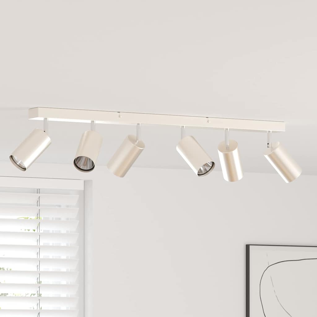 Faretto da soffitto Nichel 73 x 6 x 16 cm Metallo