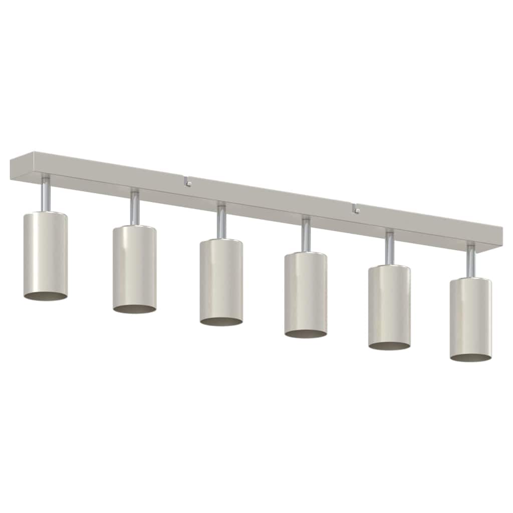 Faretto da soffitto Nichel 73 x 6 x 16 cm Metallo