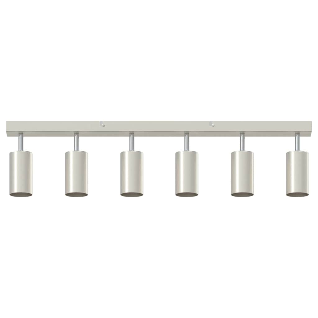 Faretto da soffitto Nichel 73 x 6 x 16 cm Metallo