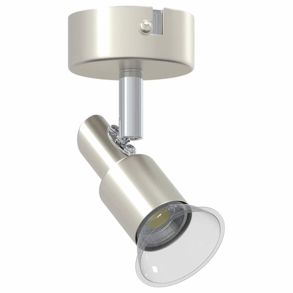 Faretto da soffitto Nichel 8 x 8 x 10,5 cm Acciaio