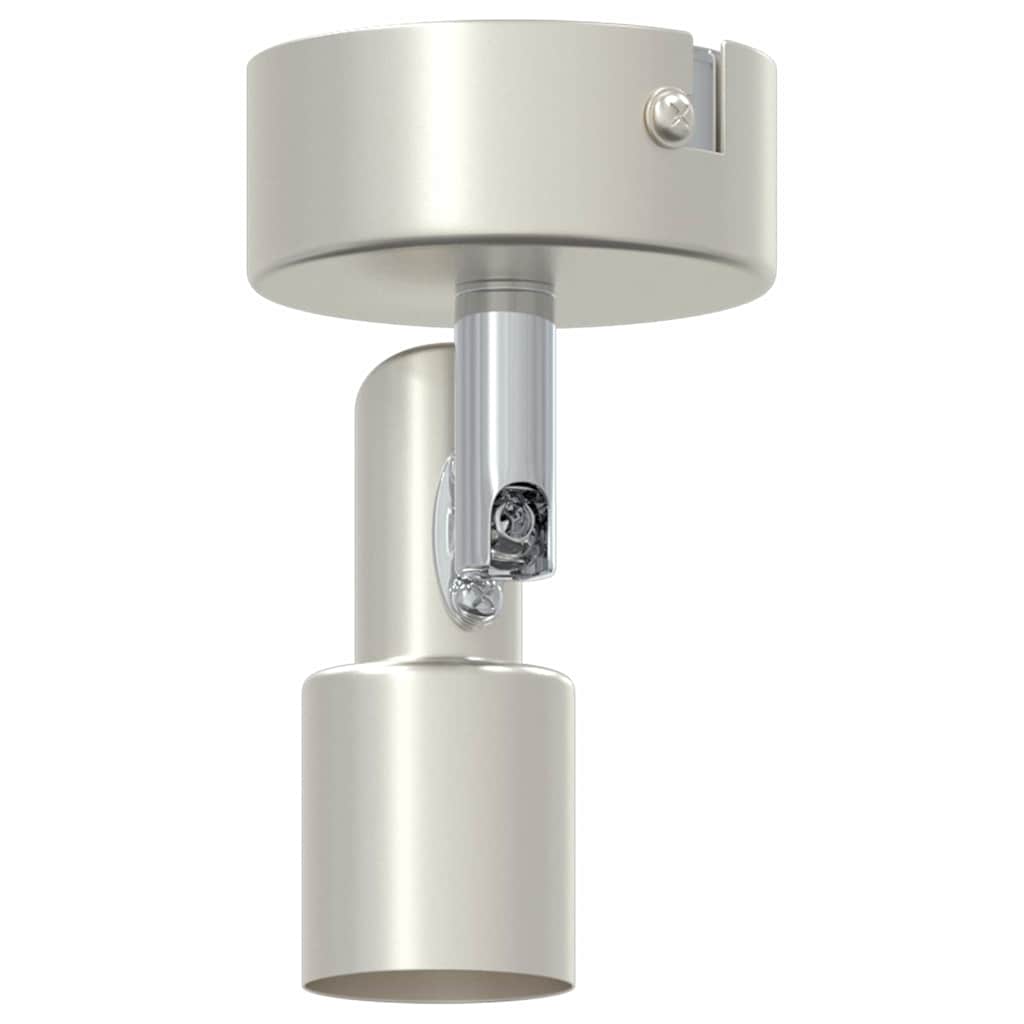 Faretto da soffitto Nichel 8 x 8 x 10,5 cm Acciaio