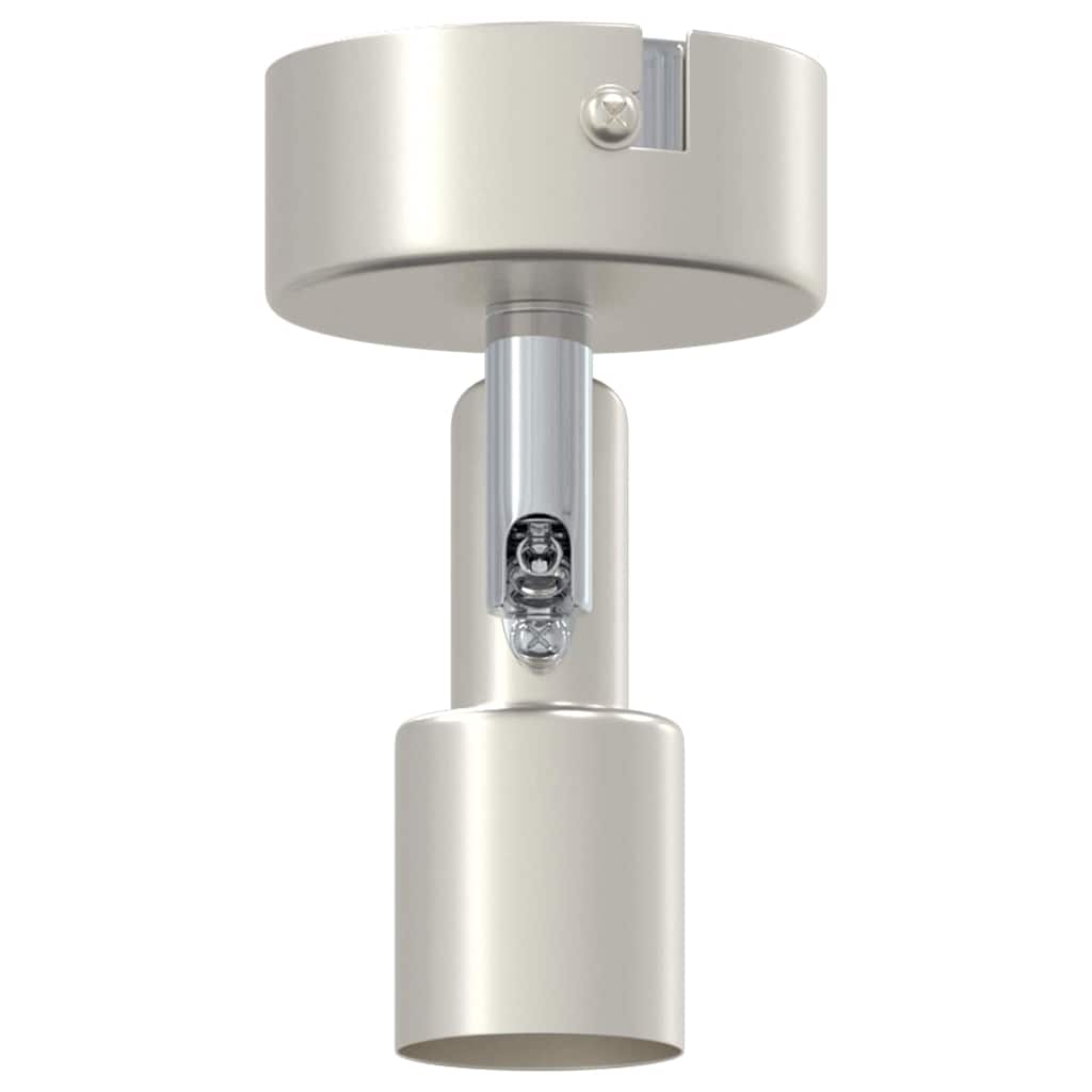 Faretto da soffitto Nichel 8 x 8 x 10,5 cm Acciaio
