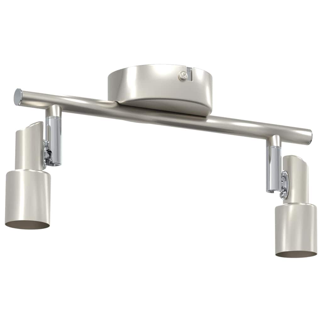 Faretto da soffitto Nichel 25,5 x 8 x 11 cm Acciaio