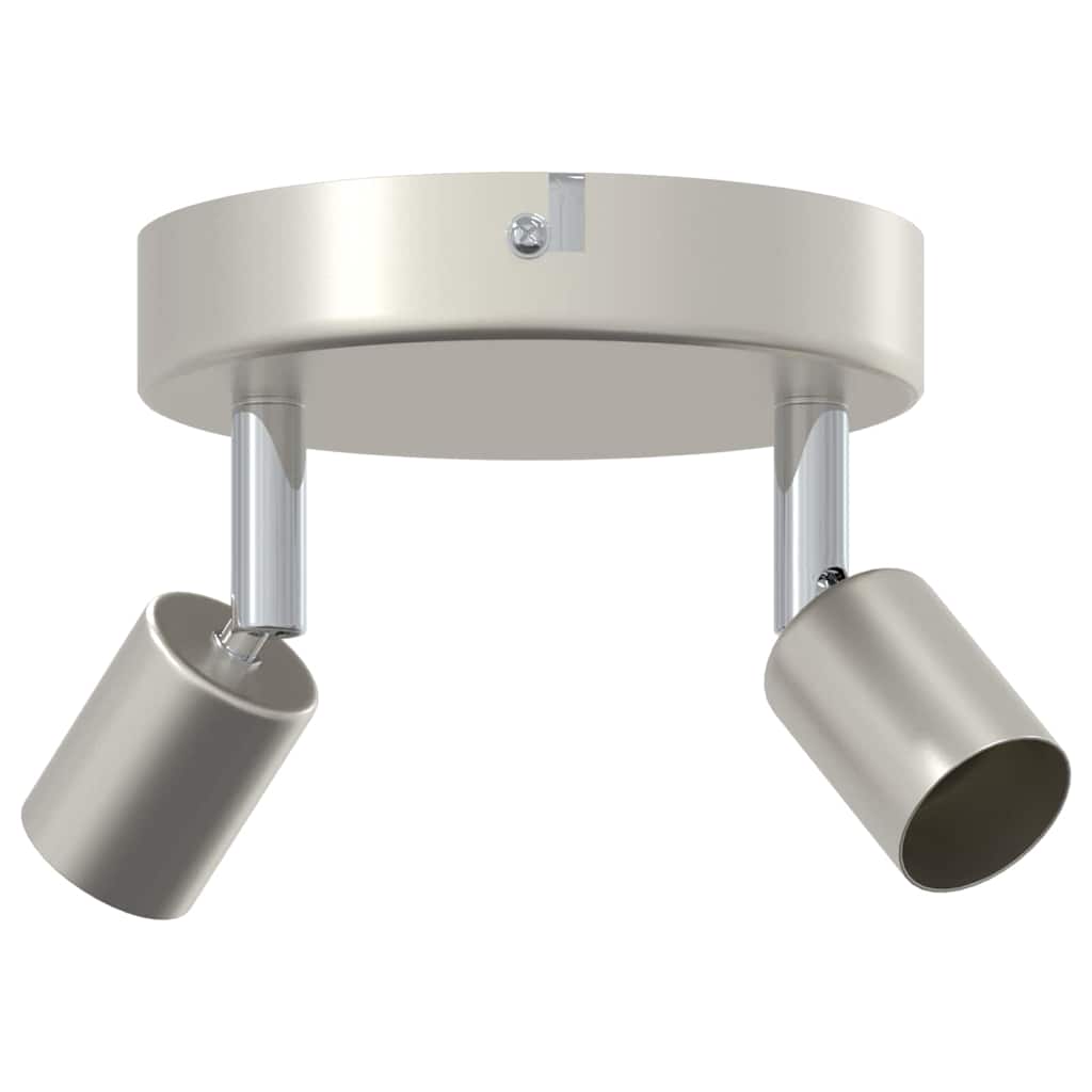 Faretto da soffitto con i riflettori Nichel 12 x 8 cm Acciaio