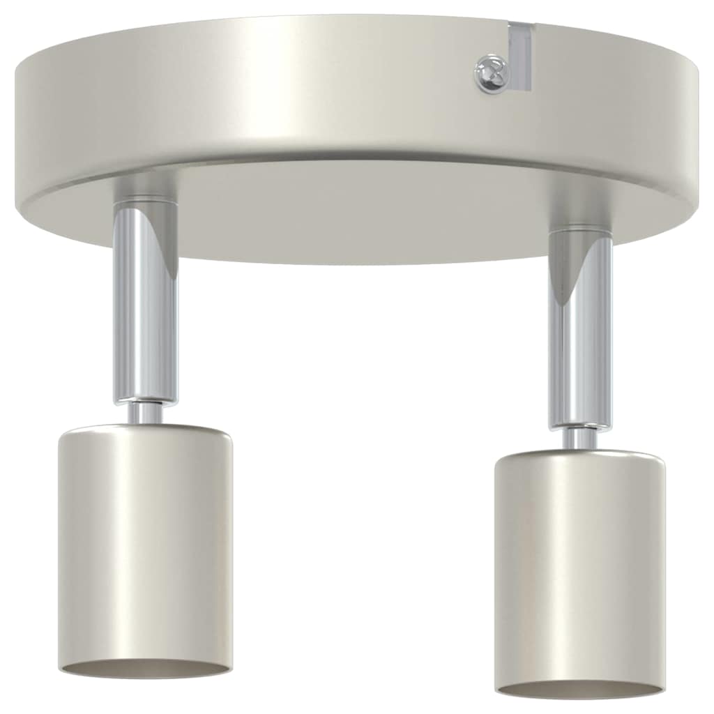 Faretto da soffitto con i riflettori Nichel 12 x 8 cm Acciaio
