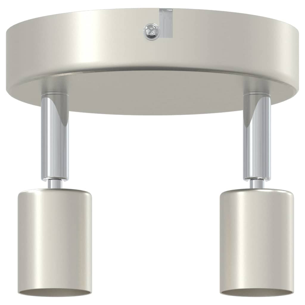 Faretto da soffitto con i riflettori Nichel 12 x 8 cm Acciaio