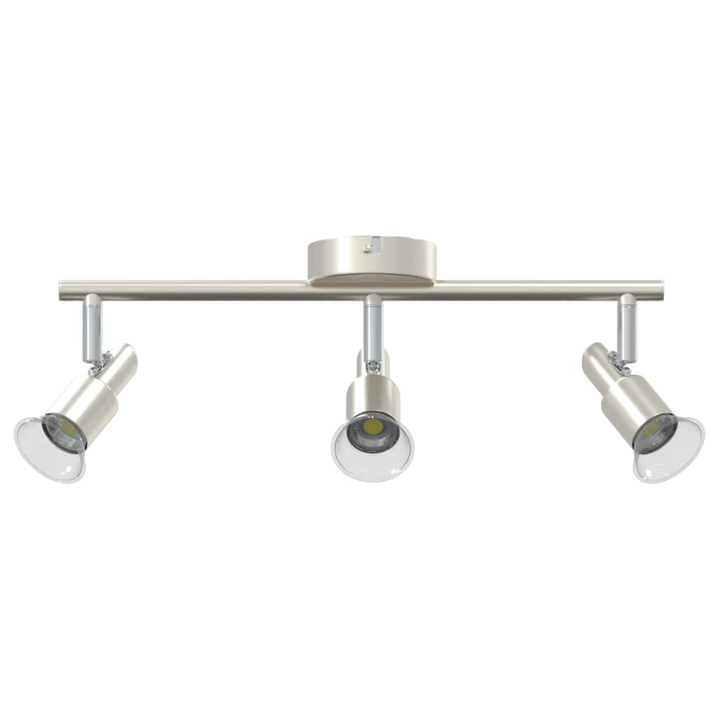 Faretto da soffitto Nichel 39 x 10,5 x 10,5 cm Acciaio