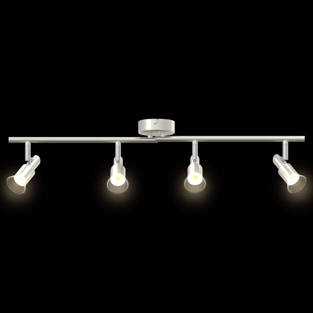 Faretto da soffitto Nichel 70 x 9 x 12,5 cm Acciaio