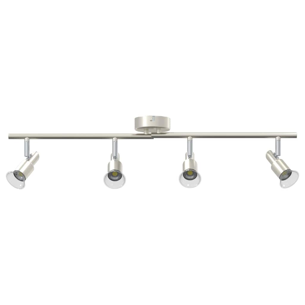 Faretto da soffitto Nichel 70 x 9 x 12,5 cm Acciaio
