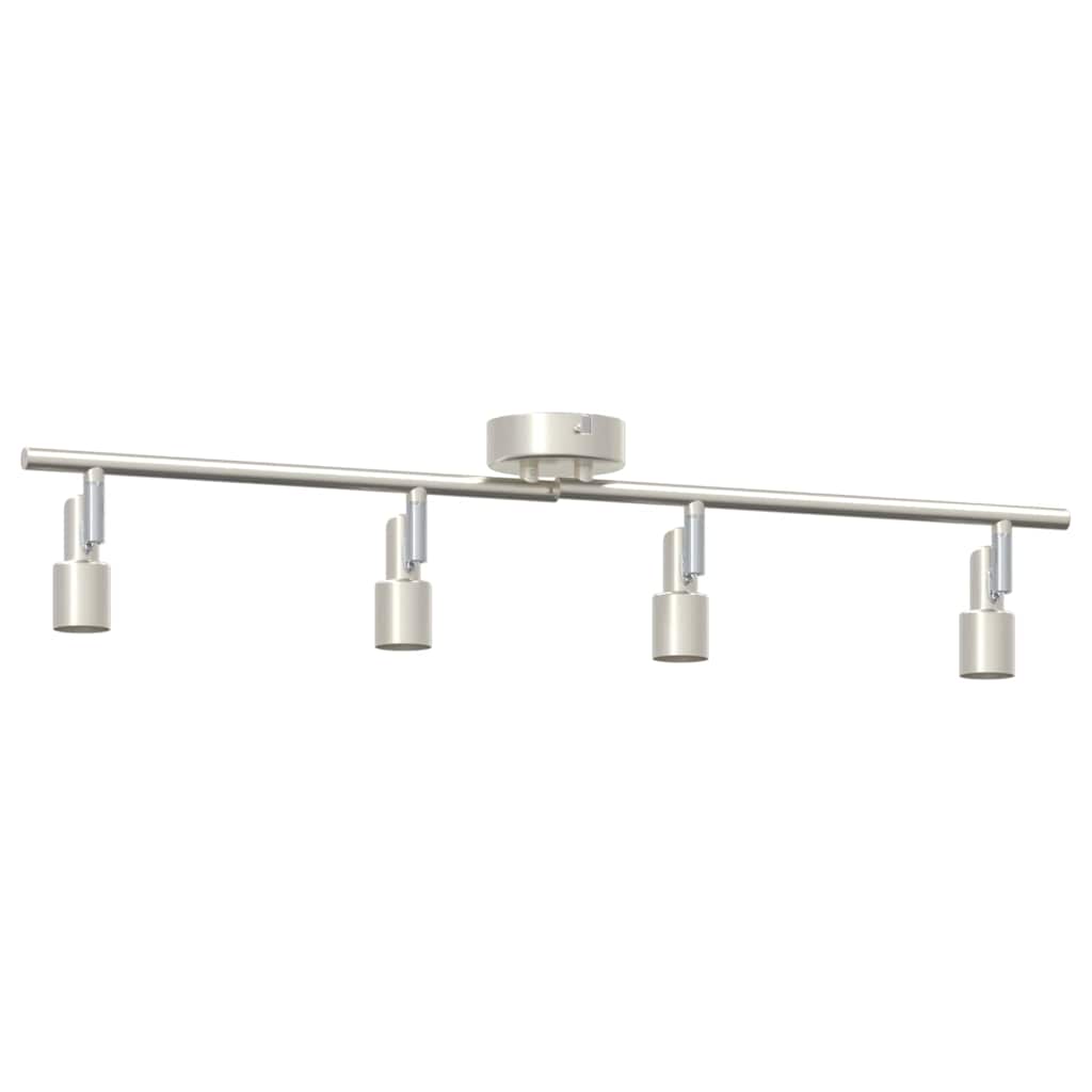 Faretto da soffitto Nichel 70 x 9 x 12,5 cm Acciaio