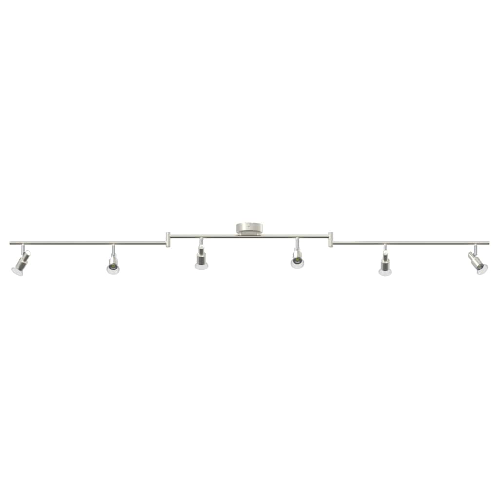 Faretto da soffitto Nichel 176,5 x 9,5 x 14 cm Acciaio