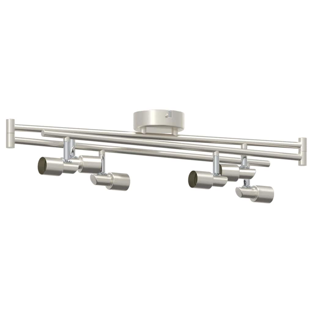 Faretto da soffitto Nichel 176,5 x 9,5 x 14 cm Acciaio