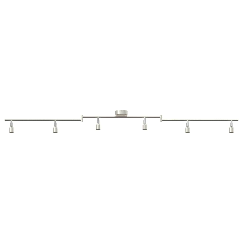 Faretto da soffitto Nichel 176,5 x 9,5 x 14 cm Acciaio