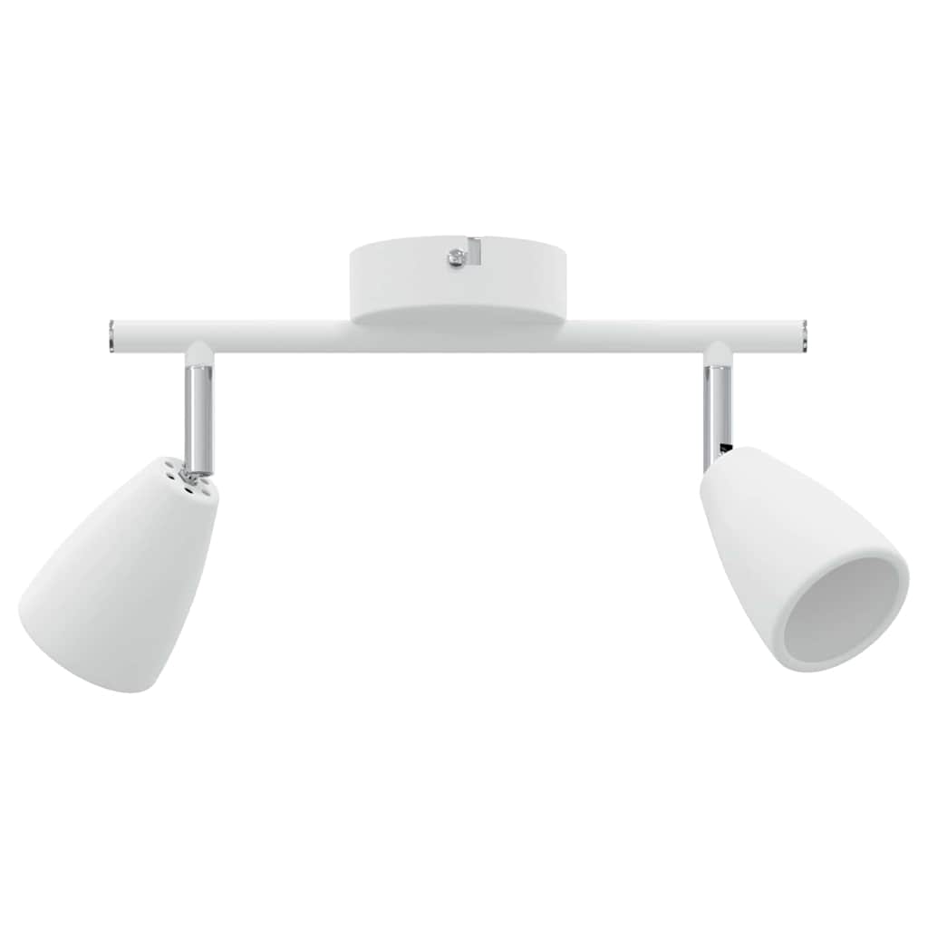 Faretto da soffitto Bianco 25.5 x 8 x 16 cm Metallo