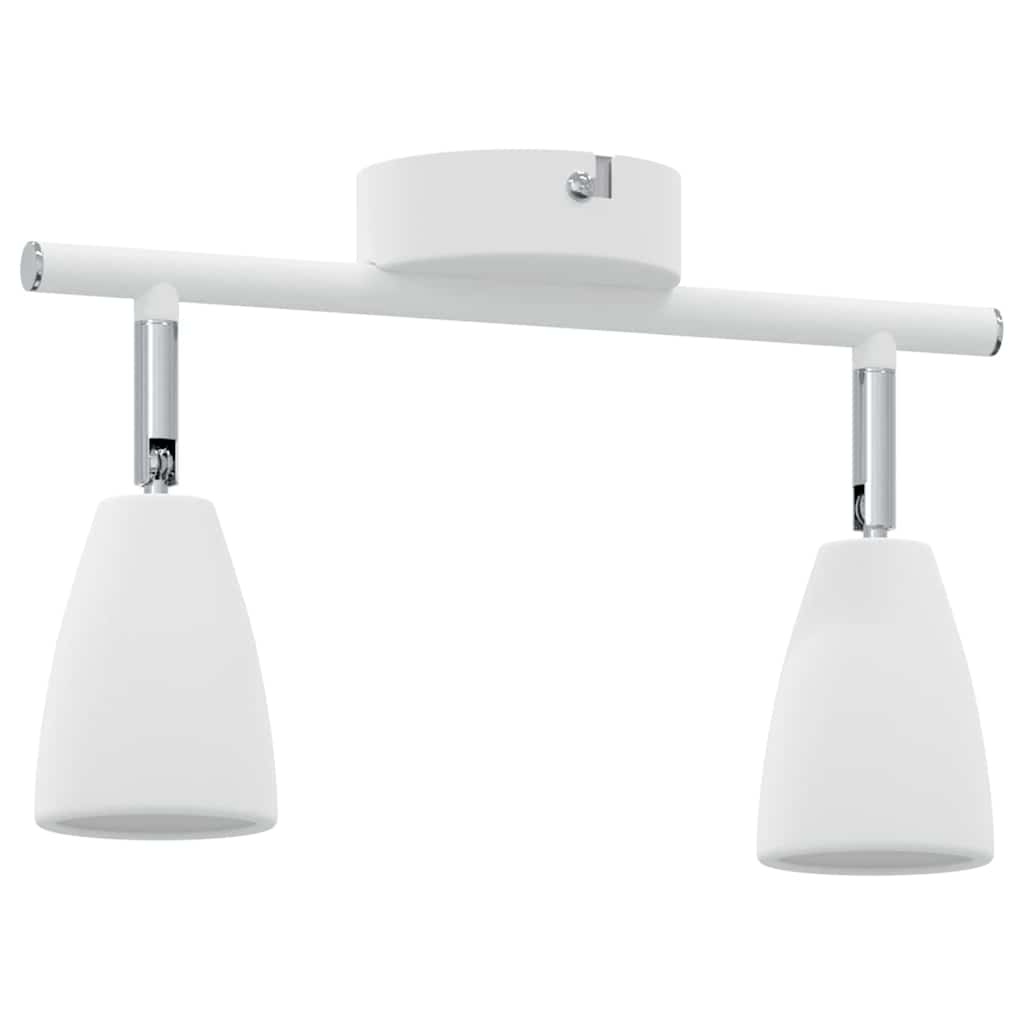 Faretto da soffitto Bianco 25.5 x 8 x 16 cm Metallo
