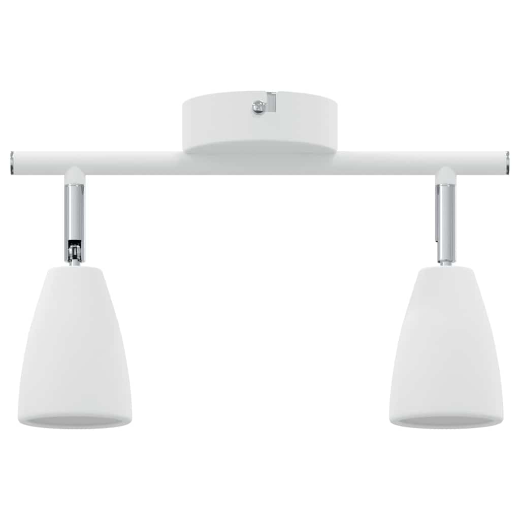 Faretto da soffitto Bianco 25.5 x 8 x 16 cm Metallo