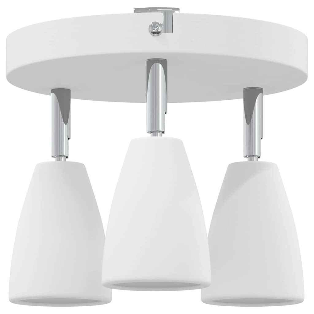 Faretto da soffitto Bianco 19 x 19 x 14,5 cm Metallo