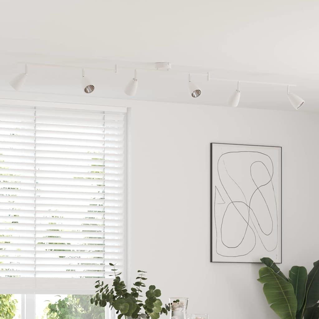Faretto da soffitto Bianco 176,5 x 12,5 x 13,5 cm Metallo