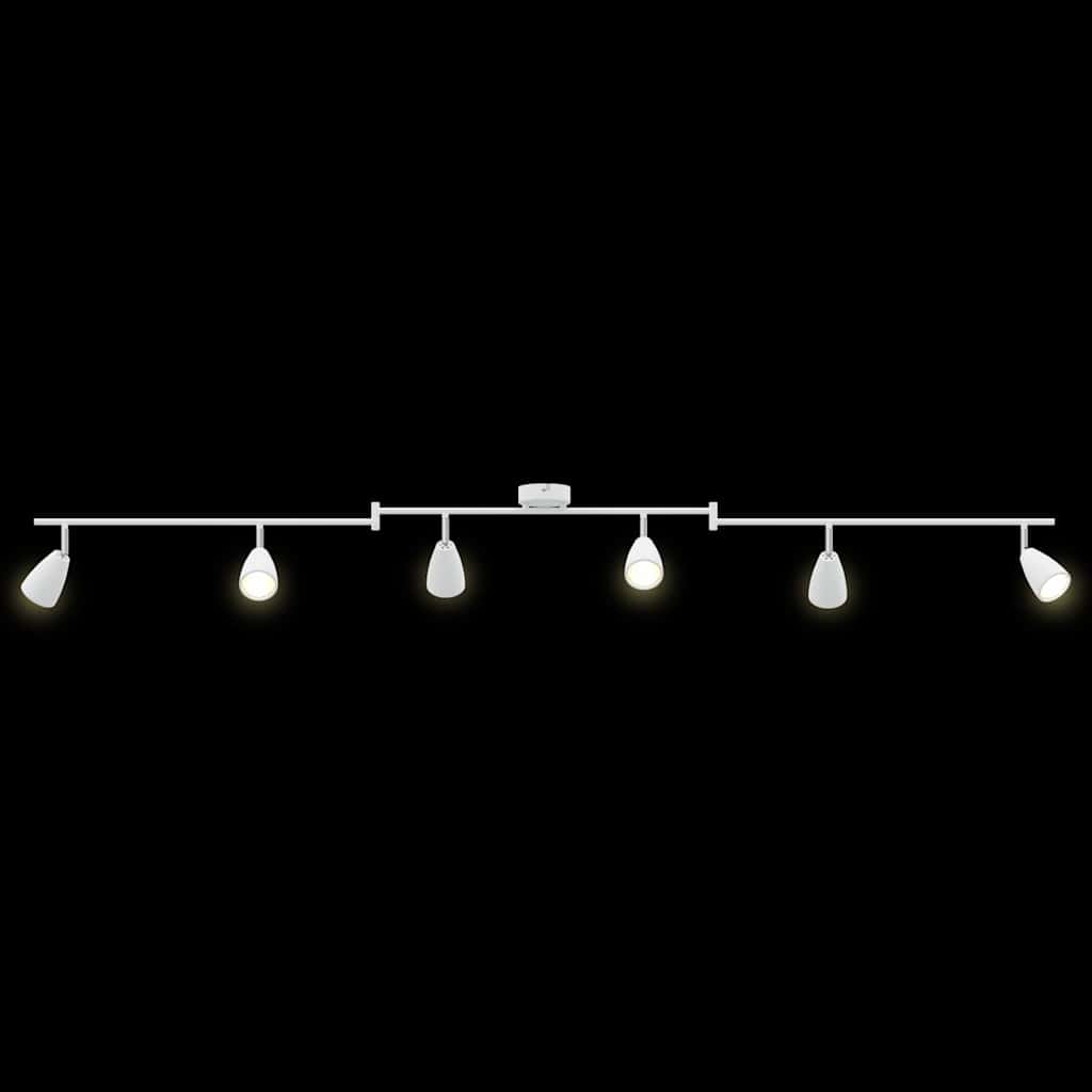 Faretto da soffitto Bianco 176,5 x 12,5 x 13,5 cm Metallo