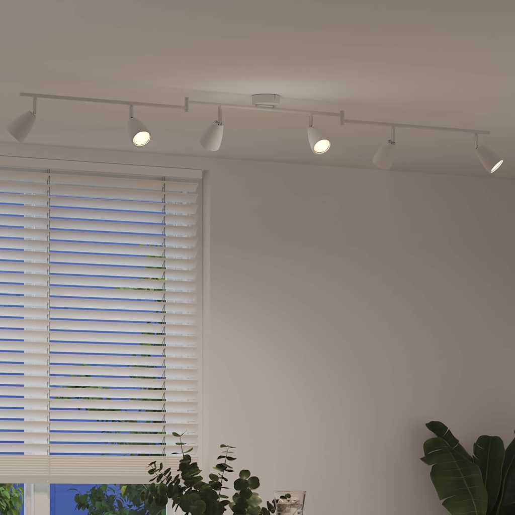 Faretto da soffitto Bianco 176,5 x 12,5 x 13,5 cm Metallo