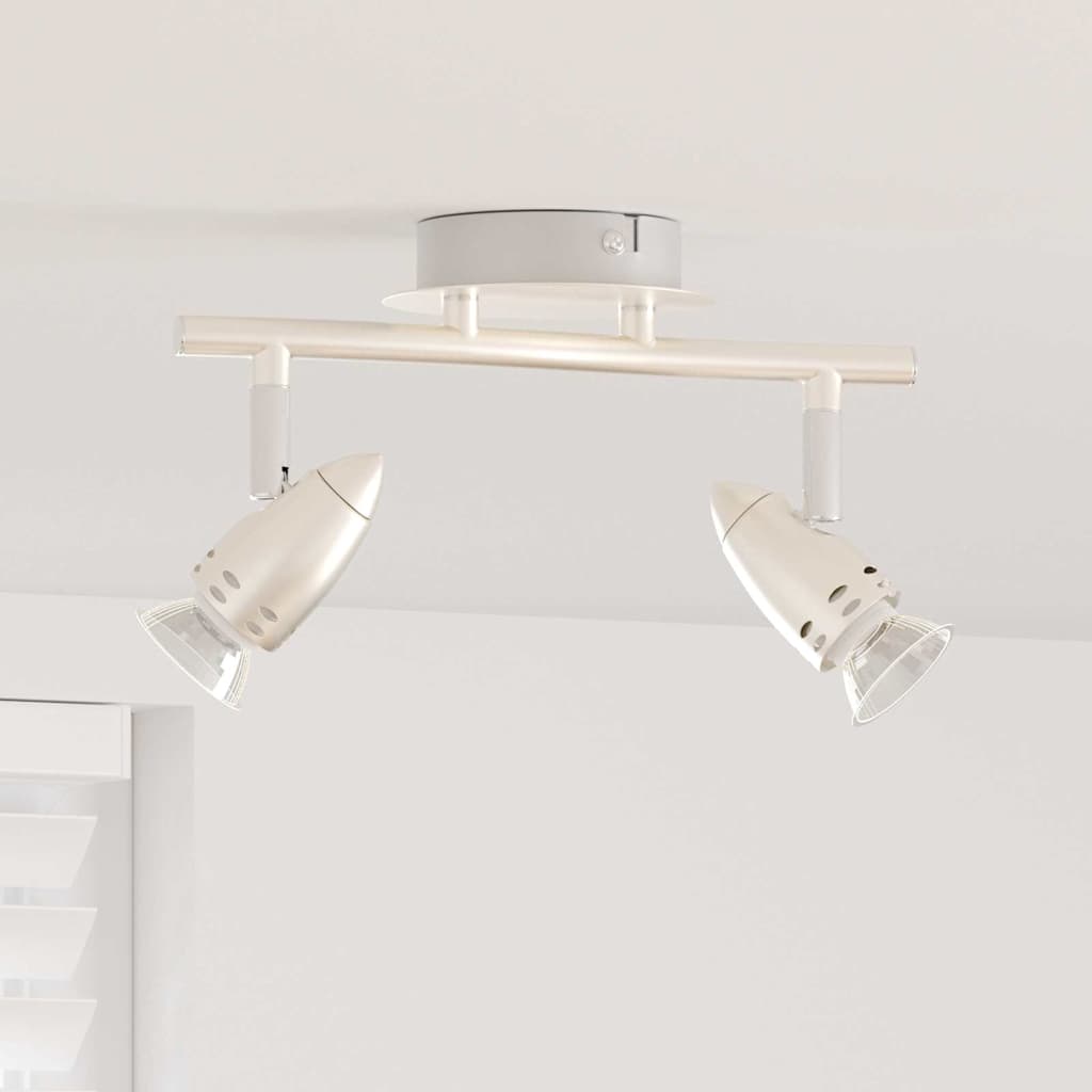 Faretto da soffitto Nichel 27 x 10 x 12 cm Metallo