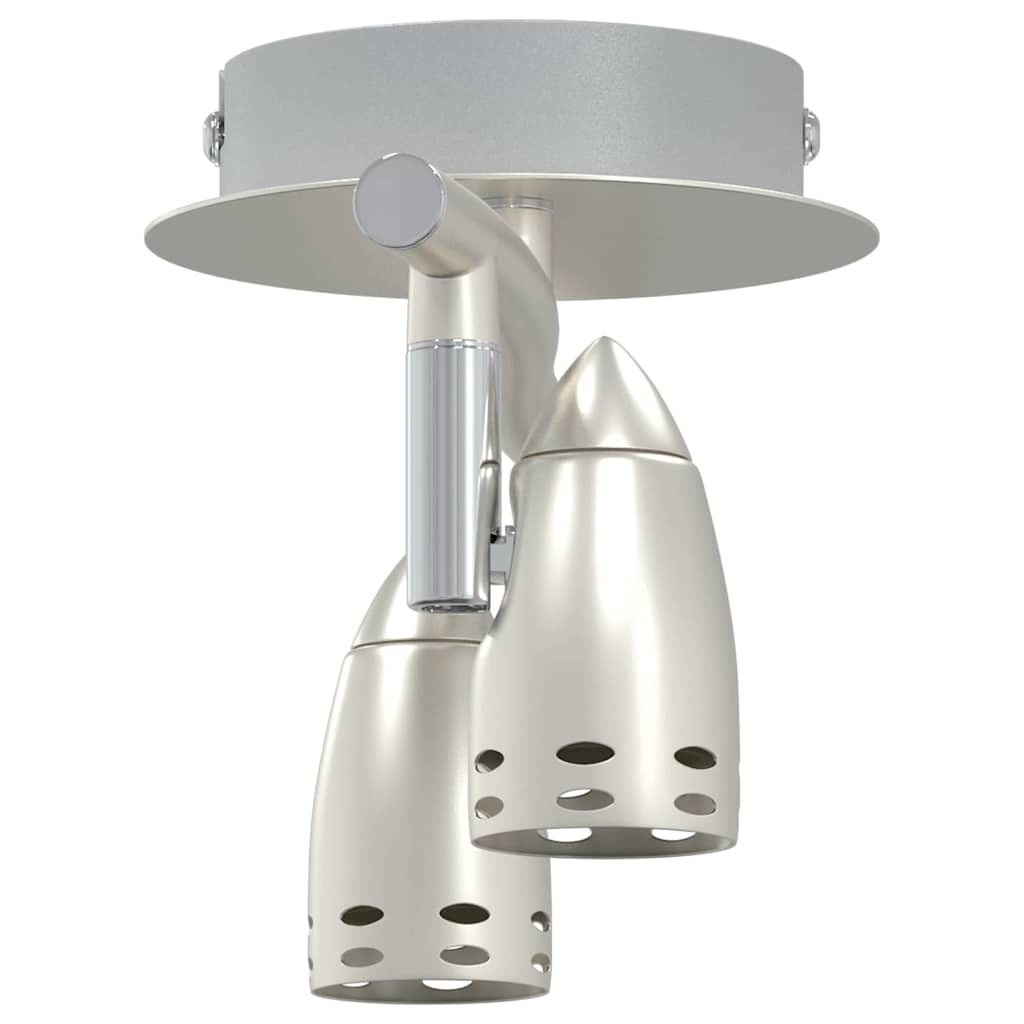 Faretto da soffitto Nichel 27 x 10 x 12 cm Metallo