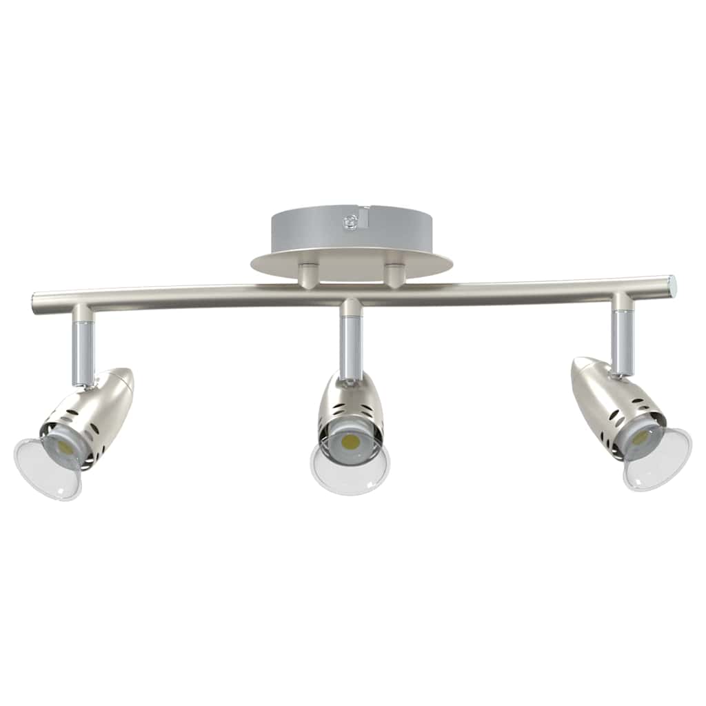 Faretto da soffitto Nichel 36,5 x 10 x 12,5 cm Metallo