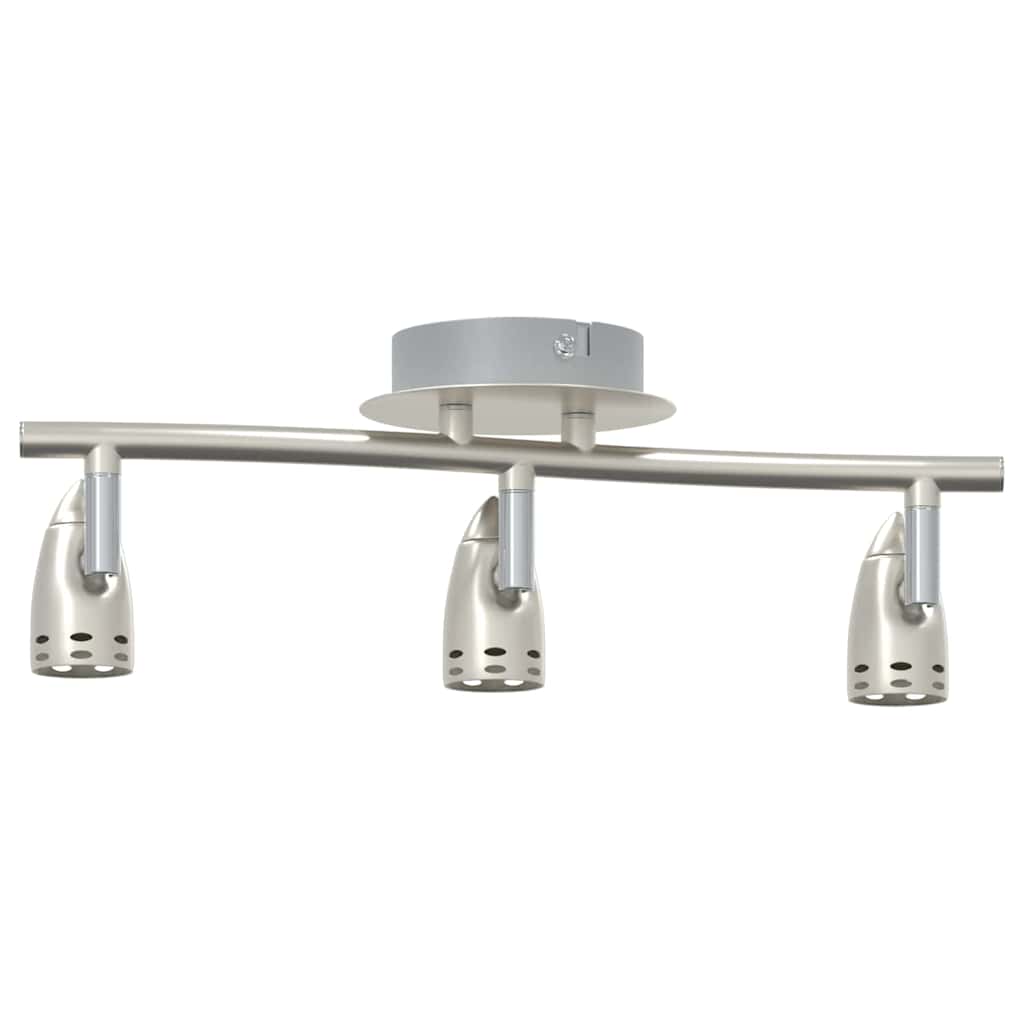 Faretto da soffitto Nichel 36,5 x 10 x 12,5 cm Metallo