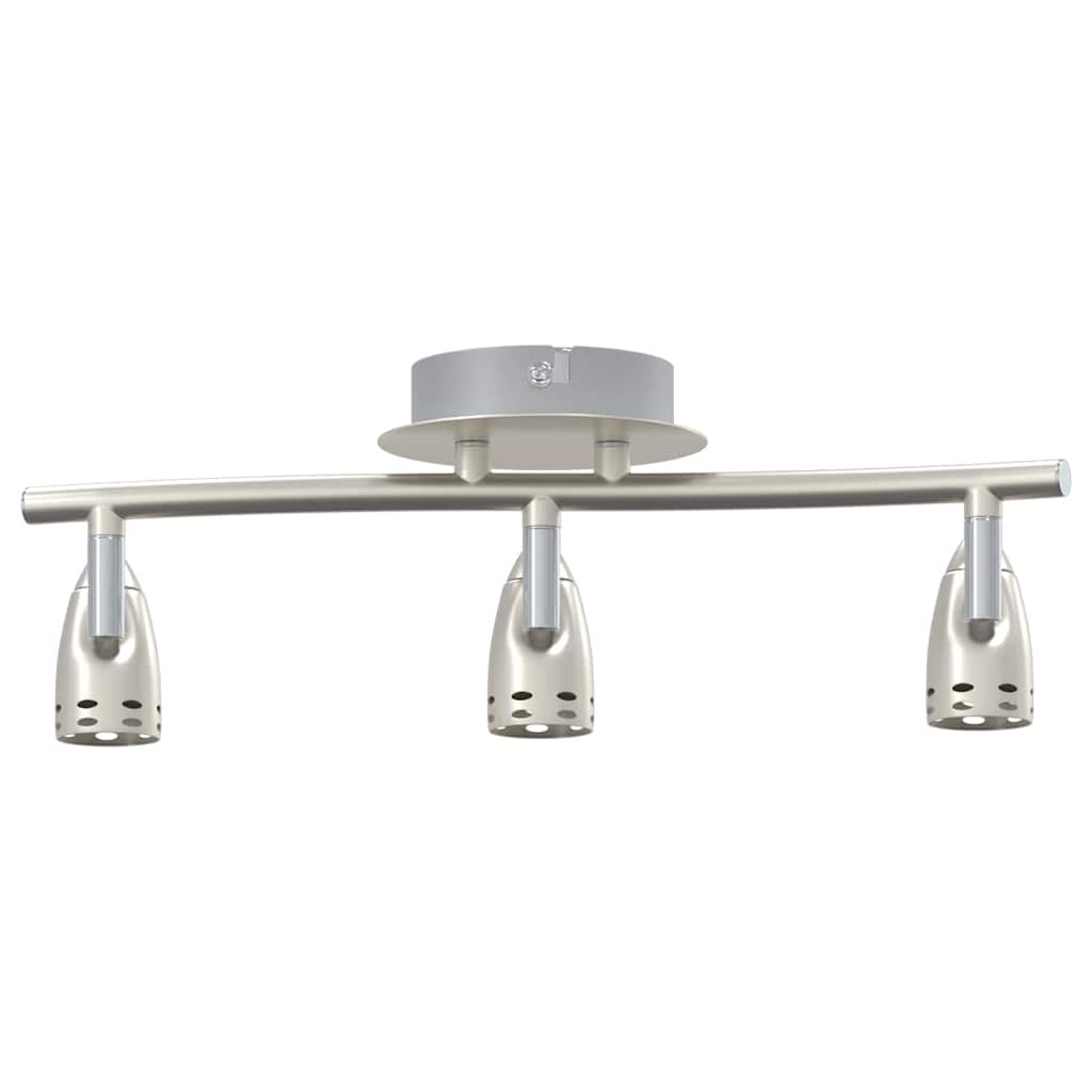 Faretto da soffitto Nichel 36,5 x 10 x 12,5 cm Metallo