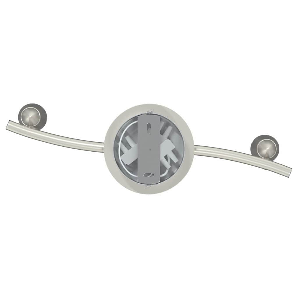 Faretto da soffitto Nichel 36,5 x 10 x 12,5 cm Metallo