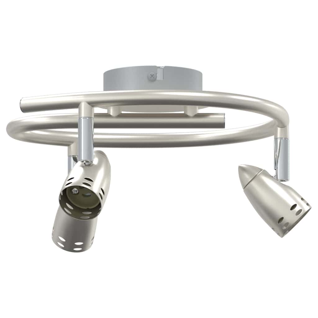 Faretto da soffitto Nichel 24 x 22 x 12,5 cm Metallo