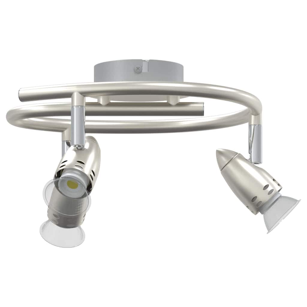 Faretto da soffitto Nichel 24 x 22 x 12,5 cm Metallo